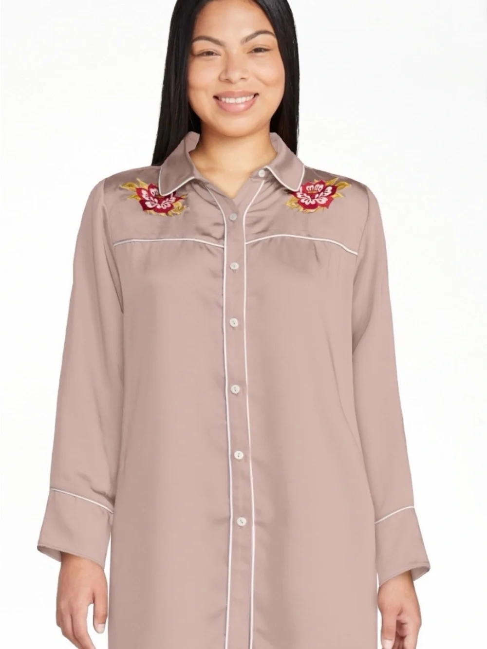 Lee X Kacey Musgraves Satin Sleep shirt